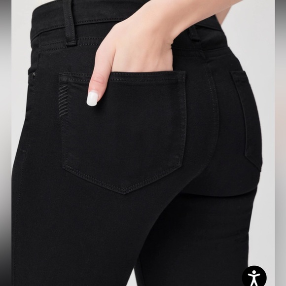 PAIGE - Verdugo Ultra Skinny Jean in Black Shadow - Excellent condition! - Picture 1 of 10